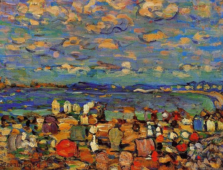 Crescent Beach, Maurice Prendergast